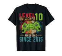 Regalo Nino 10 anos level 10 unlocked 2015 10 Year Old Gift Camiseta