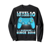 Regalo Nino 10 Anos Level 10 Unlocked 2016 10 Year Old Gift Sudadera