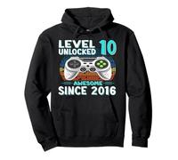 Regalo Nino 10 Anos Level 10 Unlocked 2016 10 Year Old Gift Sudadera con Capucha