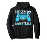 Regalo Nino 10 Anos Level 10 Unlocked 2016 10 Year Old Gift Sudadera con Capucha