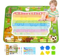 Regalo Niños 1 2 3 4 Años, Granja Alfombra Pintar Agua Juguetes Niños 2 3 Años, Pizarra Magica Regalo Niño 2 3 Años Juegos Educativos Niños 2 3 Años Navidad Juguetes Niña 2 3 Años(31 x 23,6 Pulgadas)