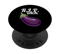 Regalo novedoso de Cultura Pop The Eggplant Takeover Is Here PopSockets PopGrip Adhesivo