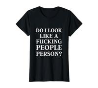 Regalo Ofensivo ¿Me Veo como un puto puto Persona? Divertido Camiseta gráfica económica, Mujer, Negro, XL