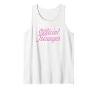 Regalo oficial de 13 cumpleaños para adolescentes que cumplen trece años Camiseta sin Mangas