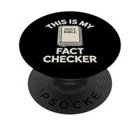 Regalo oficial de la Biblia cristiana cosas de Jesús PopSockets PopGrip Adhesivo