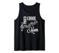 Regalo orgulloso de mamá de coro para madres de música orgullosas Camiseta sin Mangas