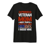 Regalo Orgulloso para mamá veterana Que la mayoría de Las Personas Nunca conocen a Sus héroes Camiseta Premium