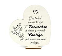 Regalo Original Mujer Navidad, Placa de Madera Corazón, Regalos para Amigas, Regalo Navidad Mujer, Regalo para Madre, Regalo Mama Primeriza, Regalo para Una Amiga, Regalos Jubilacion Cumpleaños