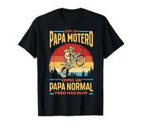 Regalo Original Padres Camisetas Soy un Papá Motero Camiseta