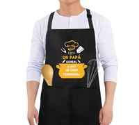 Regalo Padre Navidad,Regalo Padre Delantal Cocina Hombre,Regalo Padre Cumpleaños,Regalo para Padre,Regalo Papa,Regalos para Papa,Regalos para Padres Primerizos,Regalos para Padres,Regalo Dia del Padre