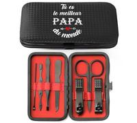 Regalo Papa Fete Des Peres Noel - Regalo de cumpleaños para papá uñas kit de manicura completa para pedicura