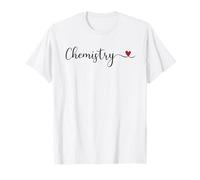 Regalo para Amantes de la Ciencia del corazón de química Camiseta