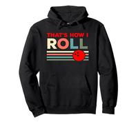 Regalo para Amantes de los Bolos - So Roll Ich Sudadera con Capucha