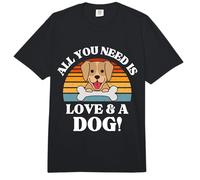 Regalo para Amantes de los Perros, Todo lo Que Necesitas es Amor y un Perro Lindo Comfort Colors Adult Heavyweight T-Shirt