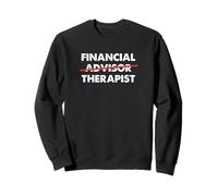 Regalo para Asesor Financiero | TERAPISTA ASESOR FINANCIERO Sudadera