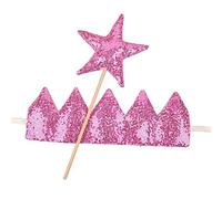 Regalo Para Baby Shower Tocados De Con Purpurina Para Niñas Con Estrella Hada Fiesta Cumpleaños Actuaciones En Escenario Conjunto Diadema Vestido Fiesta Cumpleaños