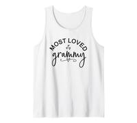 Regalo para el día de la Madre de la Abuela más Querida Camiseta sin Mangas