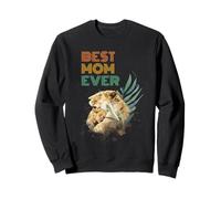 Regalo para el día de la Madre de León con Animales de Leona de Best Mom Ever Mama Sudadera