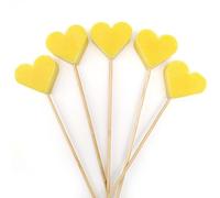 Regalo para eventos - Piruleta de jabón aromático en forma de corazón - Pack ahorro 40 uds - Detalles para invitados - Comunión - cumpleaños, baby shower - bautizos - Aroma: Pomelo