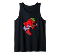 Regalo para Guitarrista Red Hot Chilli Camiseta sin Mangas