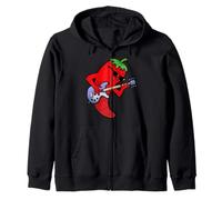 Regalo para Guitarrista Red Hot Chilli Sudadera con Capucha