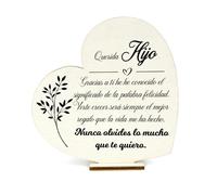Regalo Para Hijo, Adornos de Madera Corazón, Ideas Regalos Navidad, Regalos para Hijos Adultos, Regalo Hombre Joven, Regalos Hombre Navidad, Regalos CumpleañOs Hijo, Regalos para Casa, Regalo Familia