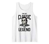 Regalo para Hombre y Mujer con Texto en inglés «I Am Legend», con Texto en inglés «I Am Legend», Punk Camiseta sin Mangas