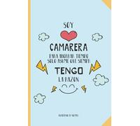 Regalo para la mejor Camarera: Cuaderno de notas A5 regalo Camarera- A5 /cuadriculado - | regalos Camarera para el cumpleaños|regalo de cumpleaños colega