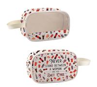 Regalo para los amantes de las bebidas gaseosas, bolsa de mano para adictos a la cafeína, regalo para amantes de las sodas, Bolsa Never Co, Bolsas de cosméticos