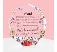 Regalo para Madre, Regalo dia de La Madre, Placa Acrílica, Regalos para Madres, Regalos Mama, Regalos Originales para Madres, Regalo para Una Madre, Regalos Madres, Regalo Madre Cumpleaños Navidad