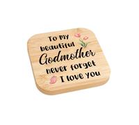 Regalo para madrina para mamá, dios, madre, regalos para mujeres, la mejor propuesta de madrina, padrinos de Dios, padres, regalos de propuesta, regalos para el día de la madre, regalo de cumpleaños