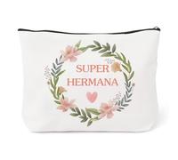 Regalo para Mi Hermana,Regalo Hermana Cumpleaños,Regalos Originales para Hermanas,Bolsa de Maquillaje para Hermanas Regalos