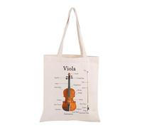 Regalo para músico, viola, instrumento, anatomía, bolsa de mano, regalo para amantes de la viola, regalo para reproductor de viola, regalo para profesor de música, regalo violista