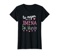 Regalo Para Nombre de Jimena - La Mejor Jimena Del Mundo Camiseta