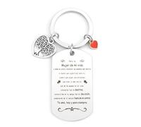 Regalo para Novia - Llaveros para Parejas San Valentin, Aniversario y Cumpleaños - Regalos Originales para Parejas Navidad