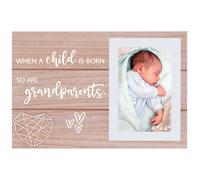 Regalo para nuevos abuelos - Regalo para la nueva abuela y el abuelo - Regalo para anunciar el embarazo - Cuando nace un ni o, tambi n nacen los