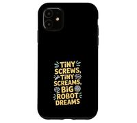 Regalo para Padres de Robot Team, Equipo de Apoyo Stem, Futuro Ingeniero Carcasa para iPhone 11