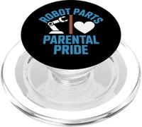 Regalo para Padres de Robot Team, Equipo de Apoyo Stem, Futuro Ingeniero PopSockets PopGrip para MagSafe
