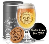 Regalo para papá, vaso de cerveza personalizado, regalos para el día del padre, para hombres, cumpleaños, Navidad, hija, hijo, padre