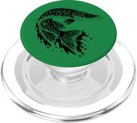 Regalo para Pescadores, Camiseta de Pescado para Hombre, Lucio, Gran Lucio PopSockets PopGrip para MagSafe