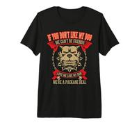 Regalo para propietarios de Pitbull «If You Dont Like My Dog» Camiseta Premium