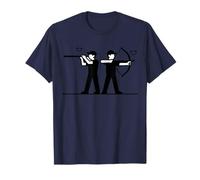 Regalo para tiradores deportivos - arco - tubo de soplado - corazón - hobby Camiseta