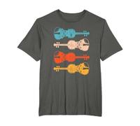 Regalo Para Un Violinista Instrumento Musical Retro Violín Camiseta