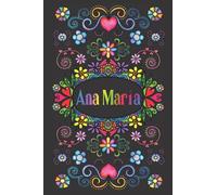 REGALO PERSONALIZADO PARA ANA MARÍA: Hermoso Diario Forrado Con El Nombre De Ana María