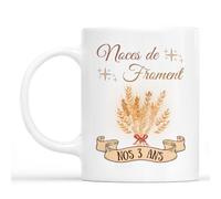 Regalo Plus Taza de mano en la mano, para toda una vida, idea de regalo de cumpleaños, boda, cumpleaños de 20 años, regalo de 1 año de boda, regalo de bodas de trigo, taza de pareja (modelo #3)