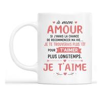 Regalo Plus Taza de nuestro primer beso hasta nuestro último aliento - Regalo para pareja, idea de regalo de cumpleaños, boda, regalo de 10 años de pareja, taza para parejas (modelo #2)