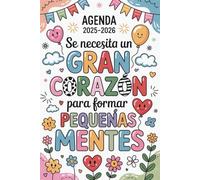Regalo profesora infantil: Agenda maestra 12 meses , gracias guardería fin de curso