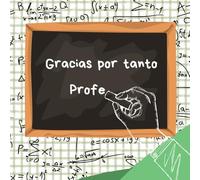 Regalo profesores , libreta de dedicatoria para profesores y profesoras: Gracias por todo profe , regalo profesor
