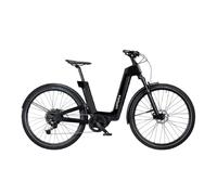 (Regalo promocional de 65 €) Urtopia Fusion, bicicleta eléctrica inteligente de carbono con control por voz - 160 cm-190 cm / Negro brillante / Aspiradora de mano