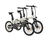 (Regalo promocional de 65 €) Venta Combo - Horquilla ADO Air 20S con amortiguador Bicicleta eléctrica plegable × 2 - Air Ivory / Air Ivory / Aspiradora de mano